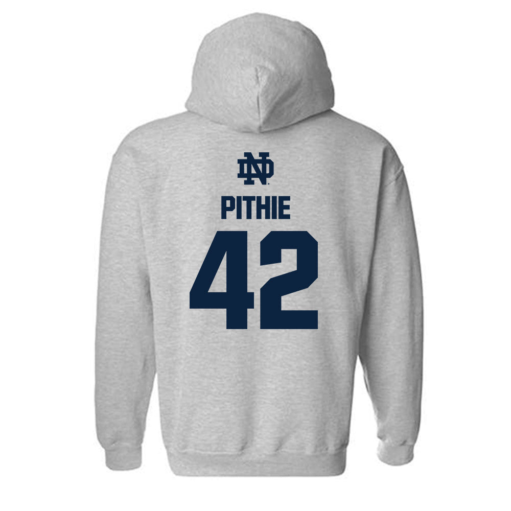 Notre Dame - NCAA Women's Lacrosse : Isabel Pithie - Classic Fashion Shersey Hooded Sweatshirt-1