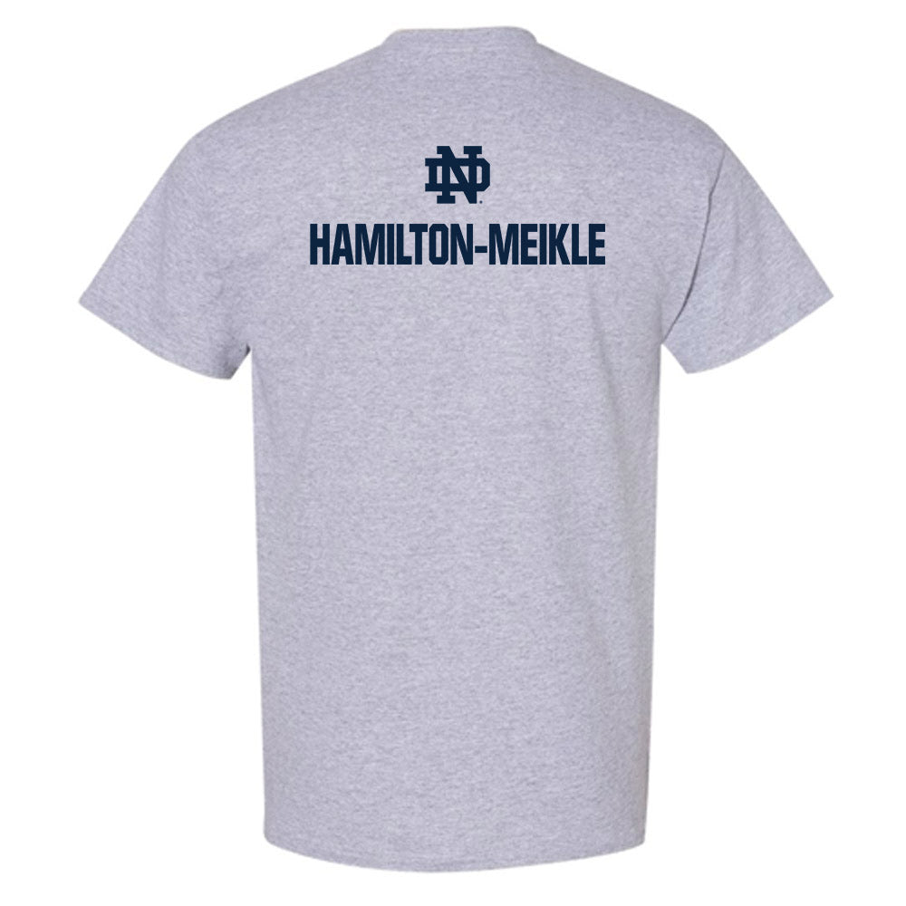 Notre Dame - NCAA Men's Fencing : Jonathan Hamilton-Meikle - Classic Fashion Shersey T-Shirt-1