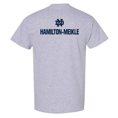 Notre Dame - NCAA Men's Fencing : Jonathan Hamilton-Meikle - Classic Fashion Shersey T-Shirt-1