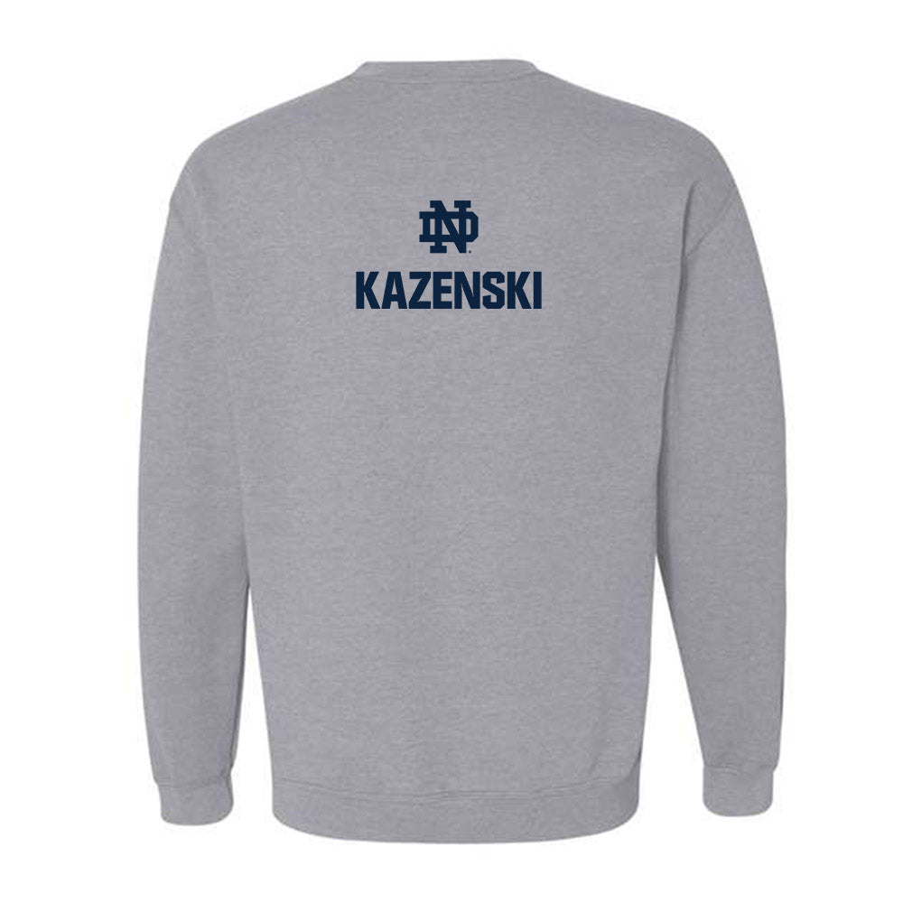 Notre Dame - NCAA Cheerleading : Kylee Kazenski - Classic Fashion Shersey Crewneck Sweatshirt