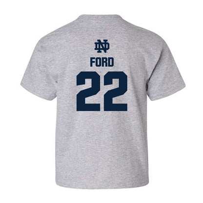 Notre Dame - NCAA Football : Devyn Ford - Classic Fashion Shersey Youth T-Shirt-1