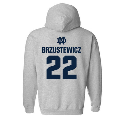 Notre Dame - NCAA Baseball : Parker Brzustewicz - Classic Fashion Shersey Hooded Sweatshirt