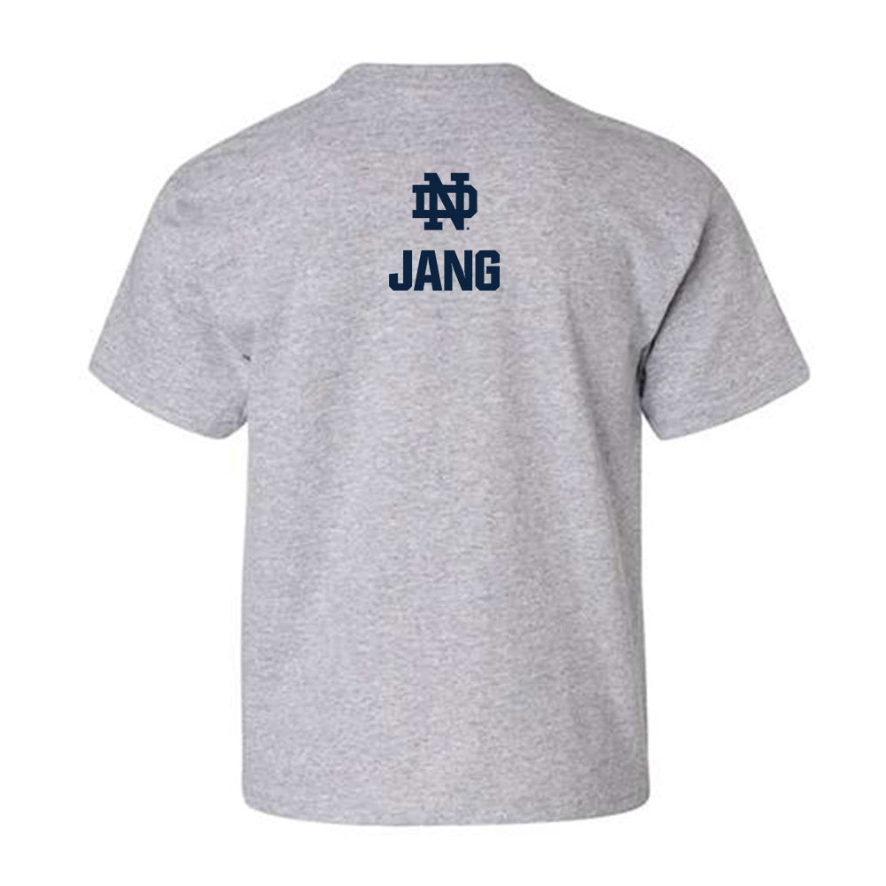 Notre Dame - NCAA Men's Swimming & Diving : Min-Gyo Jang - Classic Fashion Shersey Youth T-Shirt-1