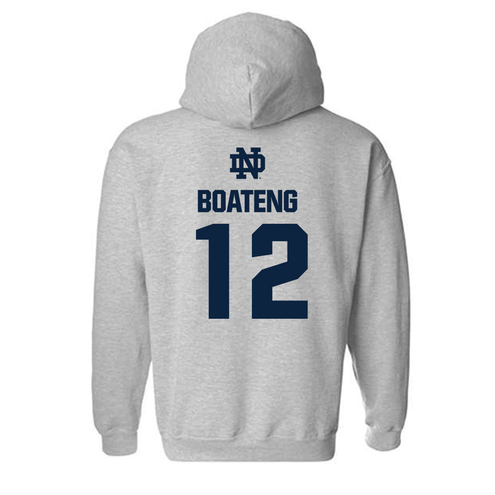 Notre Dame - NCAA Men's Soccer : Daniel Boateng - Classic Fashion Shersey Hooded Sweatshirt