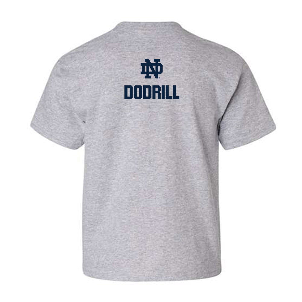 Notre Dame - NCAA Men's Fencing : Grant Dodrill - Classic Fashion Shersey Youth T-Shirt-1