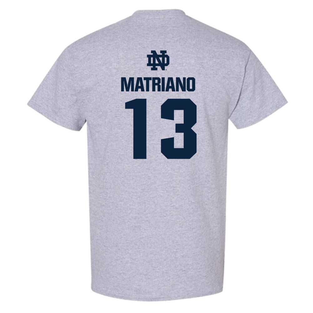 Notre Dame - NCAA Women's Soccer : Delaney Matriano - Classic Fashion Shersey T-Shirt-1