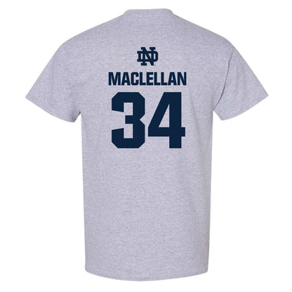 Notre Dame - NCAA Men's Basketball : Matthew MacLellan - Classic Fashion Shersey T-Shirt-1