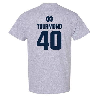 Notre Dame - NCAA Baseball : Eli Thurmond - Classic Fashion Shersey T-Shirt-1