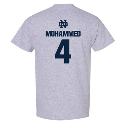 Notre Dame - NCAA Men's Basketball : Sir Mohammed - Classic Fashion Shersey T-Shirt-1