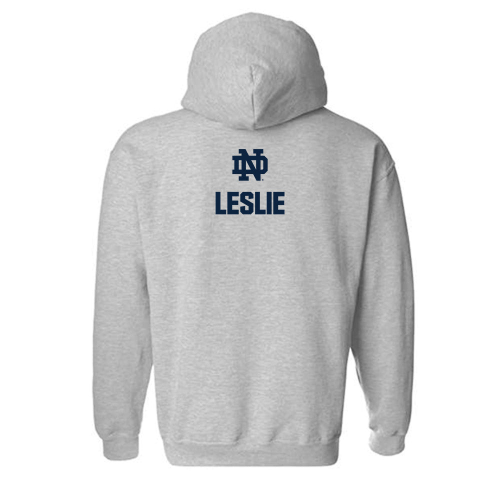 Notre Dame - NCAA Women's Fencing : Ryanne Leslie - Classic Fashion Shersey Hooded Sweatshirt