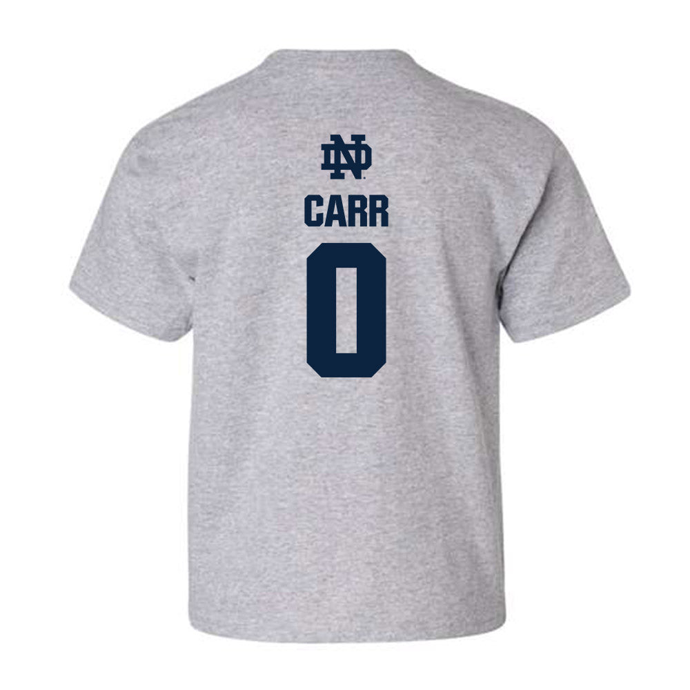 Notre Dame - NCAA Women's Lacrosse : Katherine Carr - Classic Fashion Shersey Youth T-Shirt