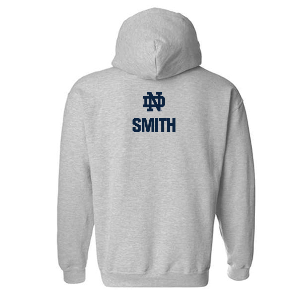 Notre Dame - NCAA Women's Rowing : Lily Smith - Classic Fashion Shersey Hooded Sweatshirt