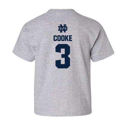 Notre Dame - NCAA Men's Lacrosse : Declan Cooke - Classic Fashion Shersey Youth T-Shirt-1