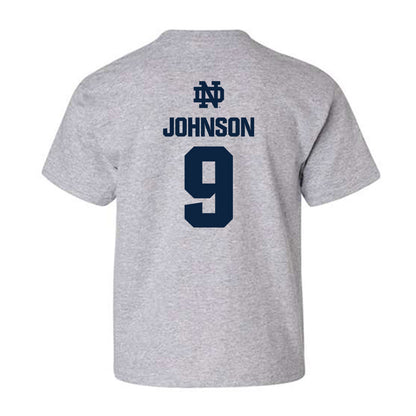 Notre Dame - NCAA Football : Brauntae Johnson - Classic Fashion Shersey Youth T-Shirt-1