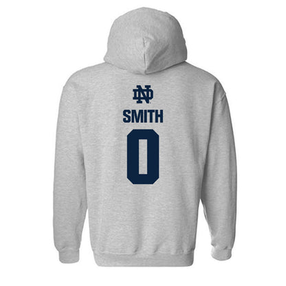 Notre Dame - NCAA Football : DeVonta Smith - Classic Fashion Shersey Hooded Sweatshirt-1