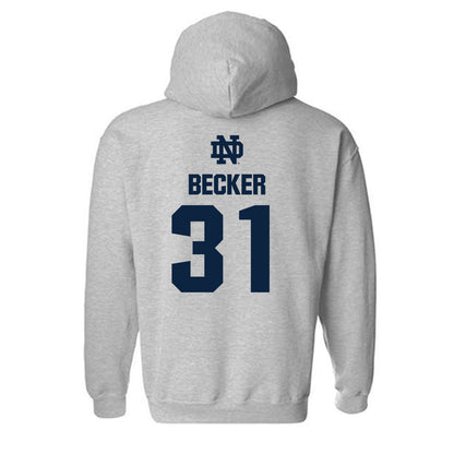  - NCAA Softball : Shannon Becker - Classic Fashion Shersey Hooded Sweatshirt-1