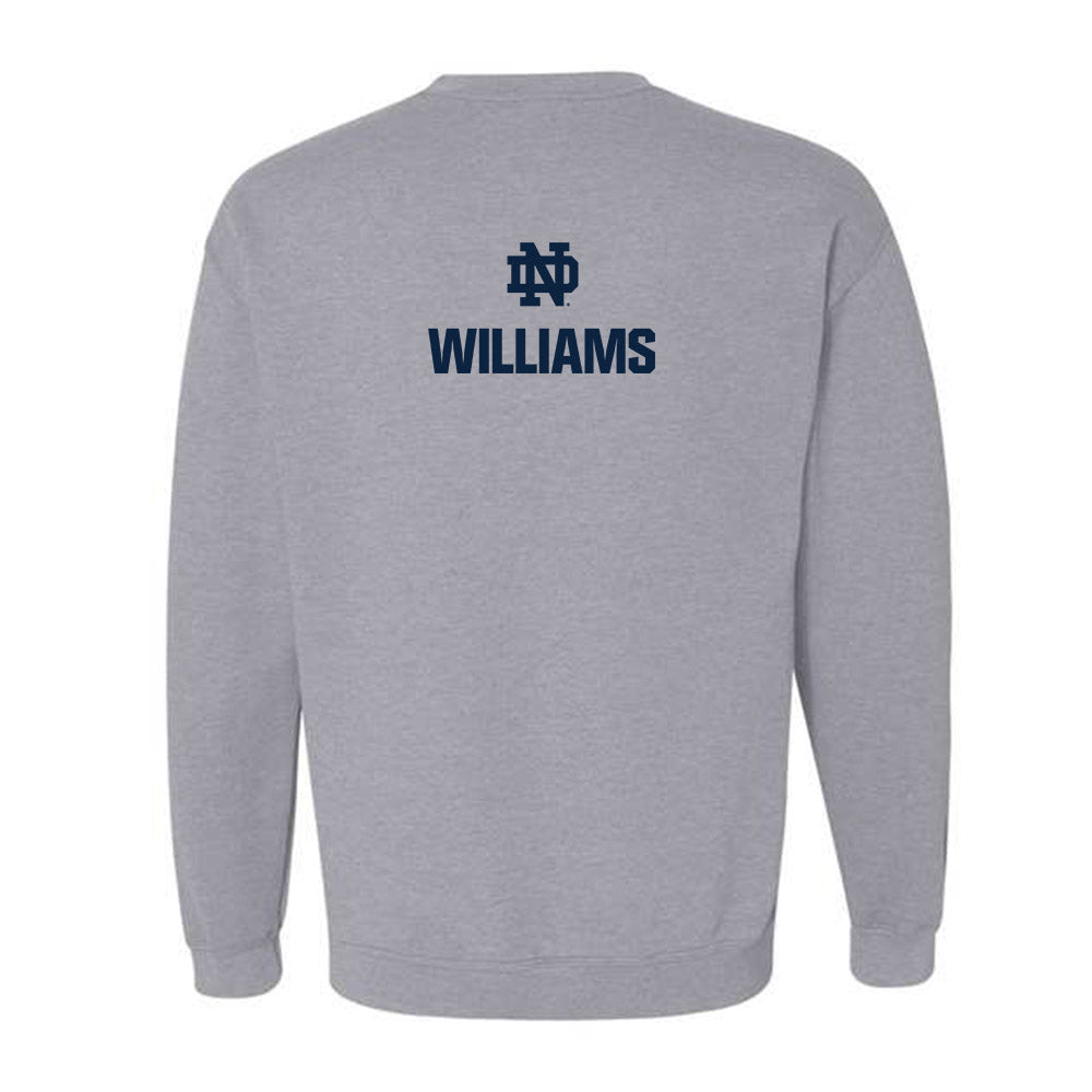 Notre Dame - NCAA Women's Fencing : Jadeyn Williams - Classic Fashion Shersey Crewneck Sweatshirt