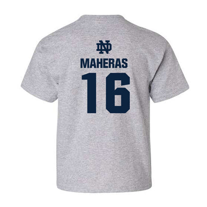 Notre Dame - NCAA Men's Lacrosse : Will Maheras - Classic Fashion Shersey Youth T-Shirt-1