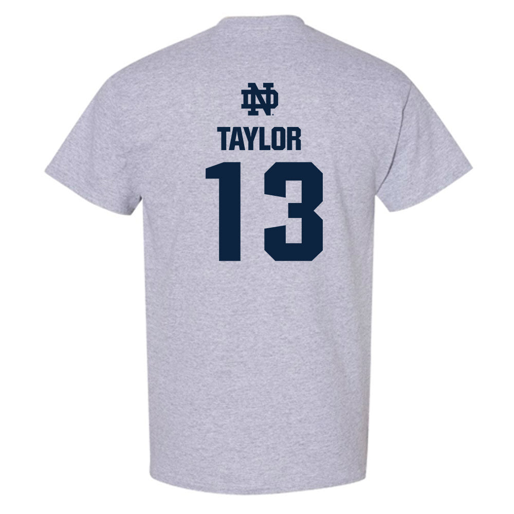 Notre Dame - NCAA Men's Lacrosse : Jake Taylor - Classic Fashion Shersey T-Shirt-1