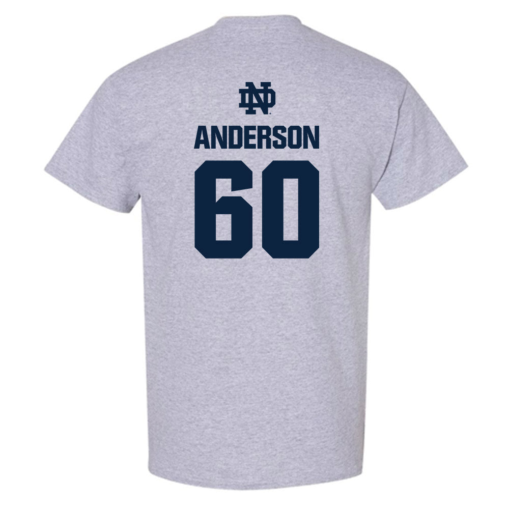 Notre Dame - NCAA Football : Max Anderson - Classic Fashion Shersey T-Shirt-1