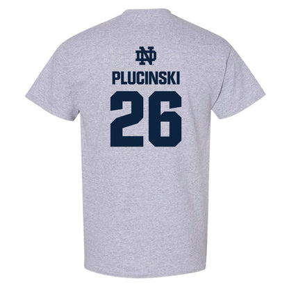 Notre Dame - NCAA Men's Ice Hockey : Zach Plucinski - Classic Fashion Shersey T-Shirt