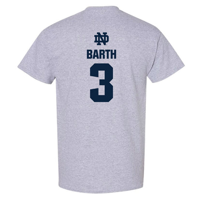 Notre Dame - NCAA Baseball : Mason Barth - Classic Fashion Shersey T-Shirt-1