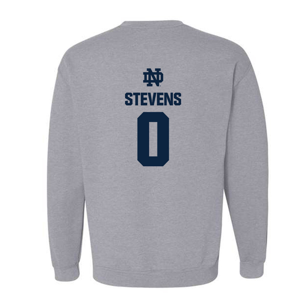 Notre Dame - NCAA Men's Basketball : Brady Stevens - Classic Fashion Shersey Crewneck Sweatshirt