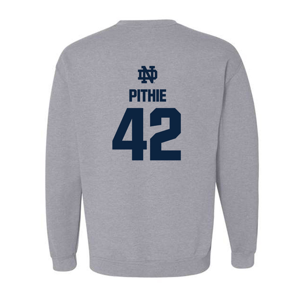 Notre Dame - NCAA Women's Lacrosse : Isabel Pithie - Classic Fashion Shersey Crewneck Sweatshirt-1