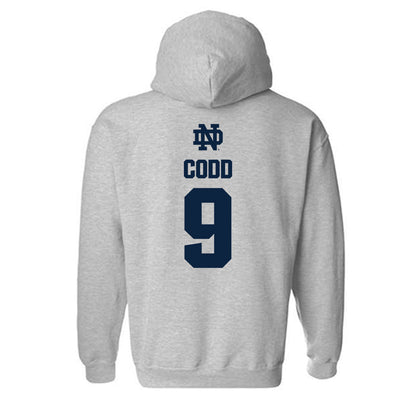 Notre Dame - NCAA Women's Soccer : Charlie Codd - Classic Fashion Shersey Hooded Sweatshirt-1