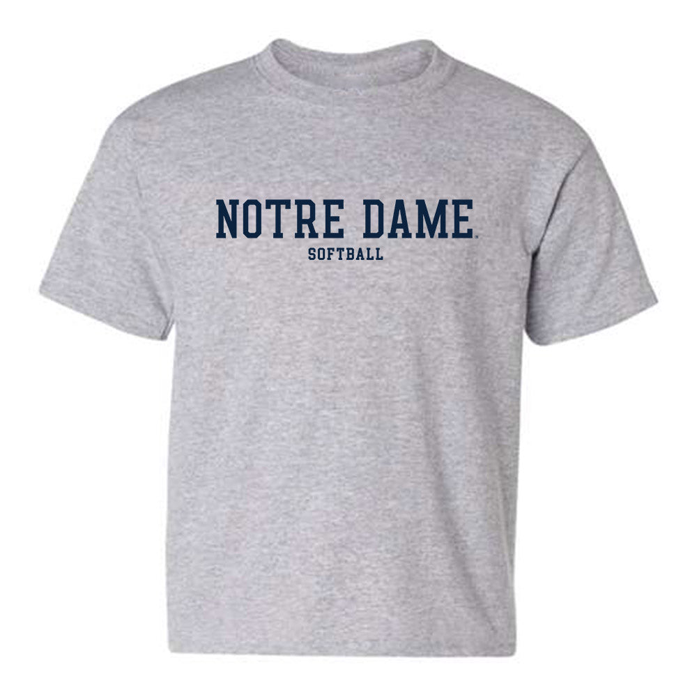 Notre Dame - NCAA Softball : Rebecca Eckart - Classic Fashion Shersey Youth T-Shirt