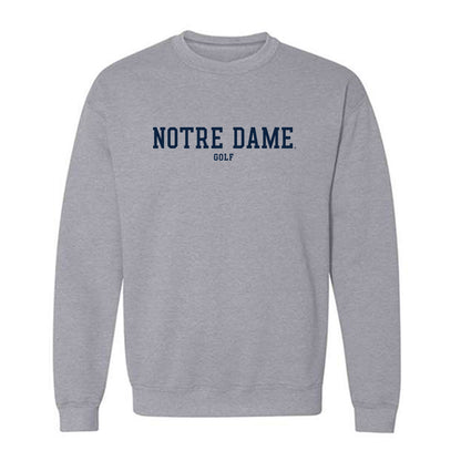 Notre Dame - NCAA Women's Golf : Alexsandra Lapple - Classic Fashion Shersey Crewneck Sweatshirt-0