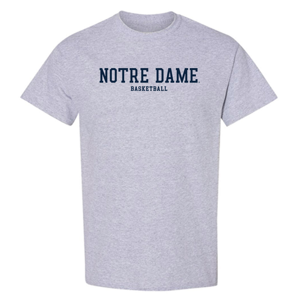 Notre Dame - NCAA Men's Basketball : Sir Mohammed - Classic Fashion Shersey T-Shirt-0