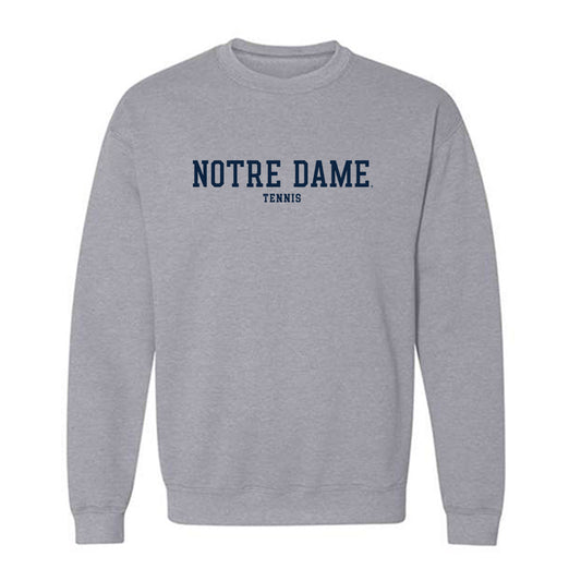 Notre Dame - NCAA Women's Tennis : Bianca Molnar - Classic Fashion Shersey Crewneck Sweatshirt-0