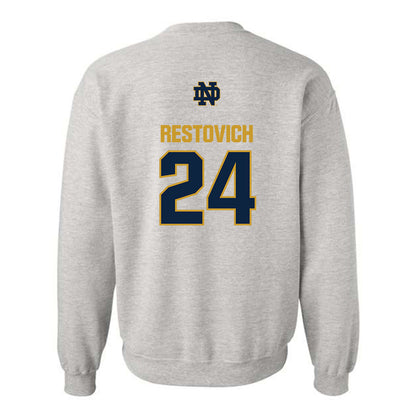Notre Dame - NCAA Women's Soccer : Grace Restovich - Classic Fashion Shersey Crewneck Sweatshirt
