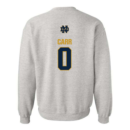 Notre Dame - NCAA Women's Lacrosse : Katherine Carr - Classic Fashion Shersey Crewneck Sweatshirt