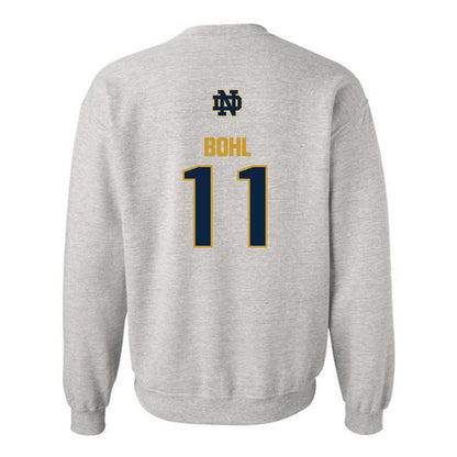 Notre Dame - NCAA Women's Volleyball : Mallory Bohl - Classic Fashion Shersey Crewneck Sweatshirt