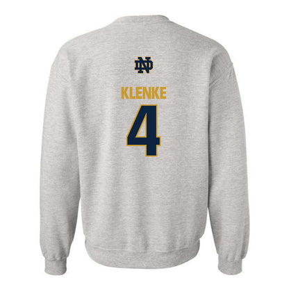 Notre Dame - NCAA Women's Soccer : Leah Klenke - Classic Fashion Shersey Crewneck Sweatshirt