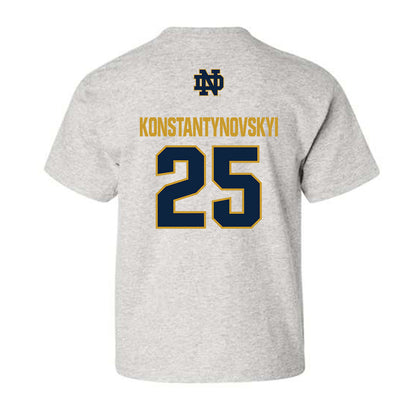 Notre Dame - NCAA Men's Basketball : Nikita Konstantynovskyi - Classic Fashion Shersey Youth T-Shirt