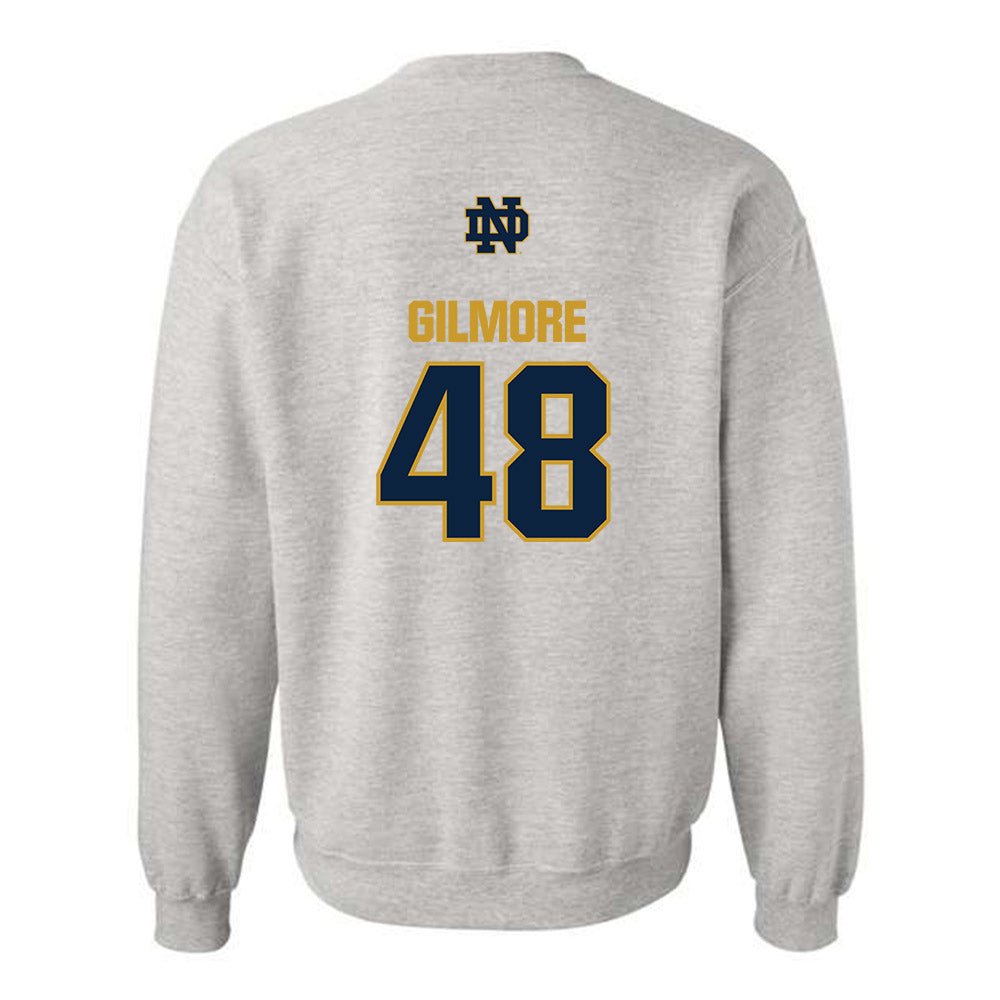 Notre Dame - NCAA Baseball : Clark Gilmore - Classic Fashion Shersey Crewneck Sweatshirt