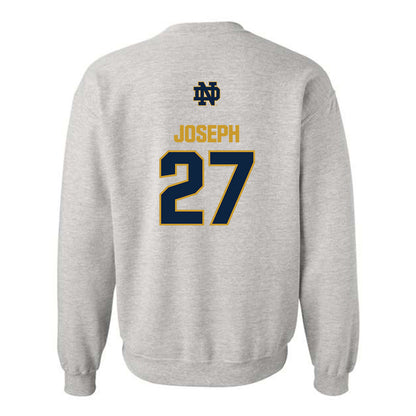 Notre Dame - NCAA Women's Soccer : Lily Joseph - Classic Fashion Shersey Crewneck Sweatshirt-1