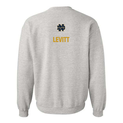 Notre Dame - NCAA Women's Golf : Jordan Levitt - Classic Fashion Shersey Crewneck Sweatshirt-1