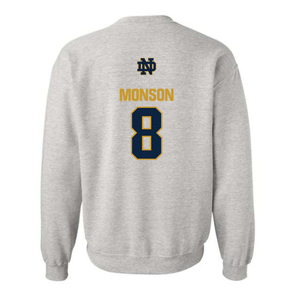 Notre Dame - NCAA Women's Volleyball : Hattie Monson - Classic Fashion Shersey Crewneck Sweatshirt