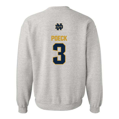 Notre Dame - NCAA Softball : Sydny Poeck - Classic Fashion Shersey Crewneck Sweatshirt