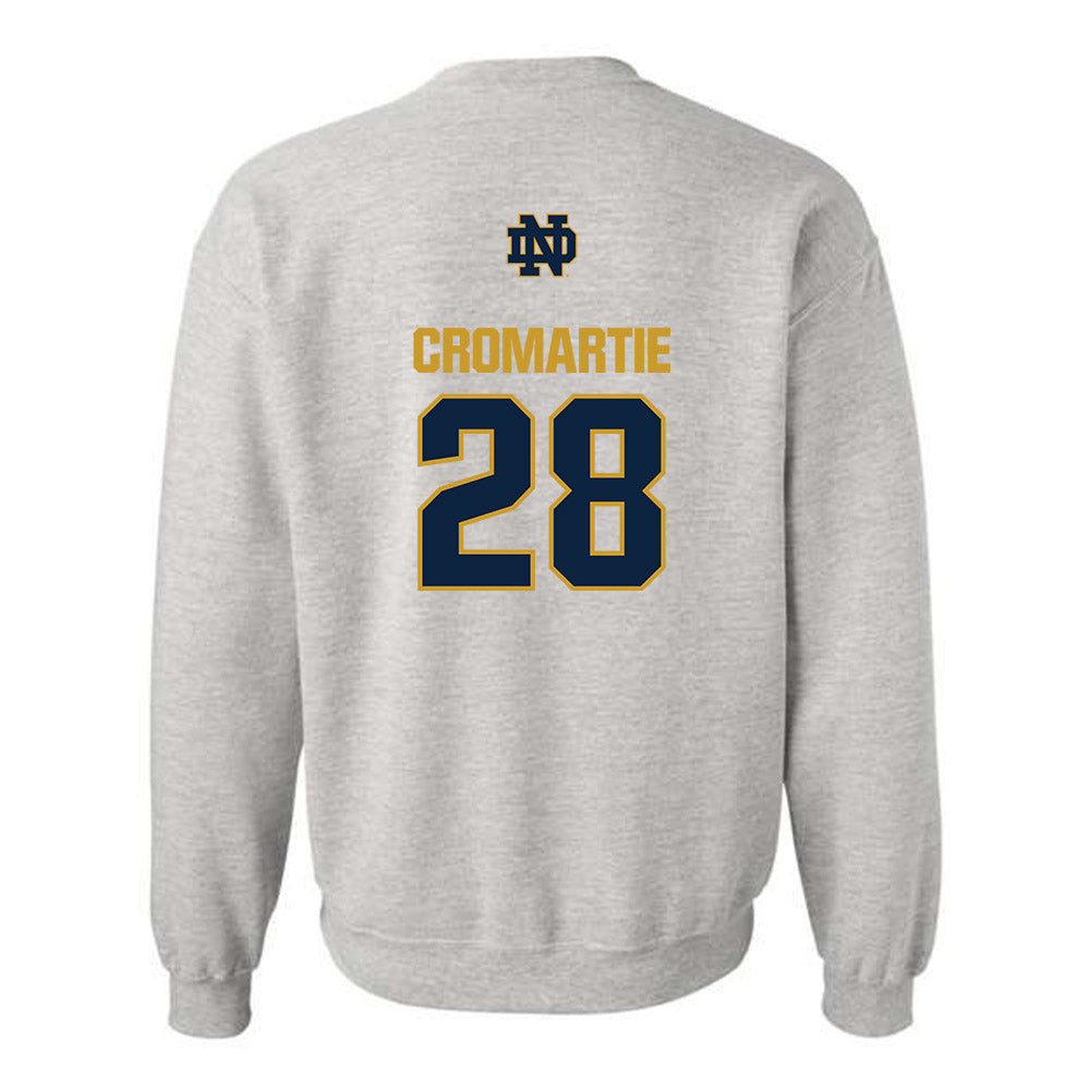 Notre Dame - NCAA Baseball : RJ Cromartie - Classic Fashion Shersey Crewneck Sweatshirt