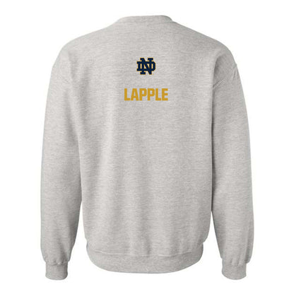 Notre Dame - NCAA Women's Golf : Alexsandra Lapple - Classic Fashion Shersey Crewneck Sweatshirt-1