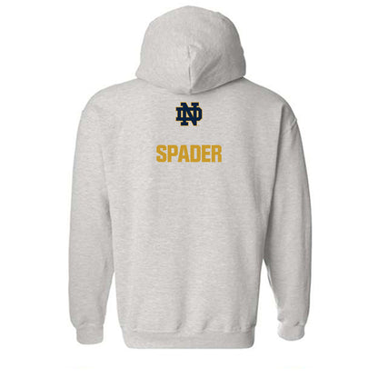 Notre Dame - NCAA Men's Track & Field : Travis Spader - Classic Fashion Shersey Hooded Sweatshirt