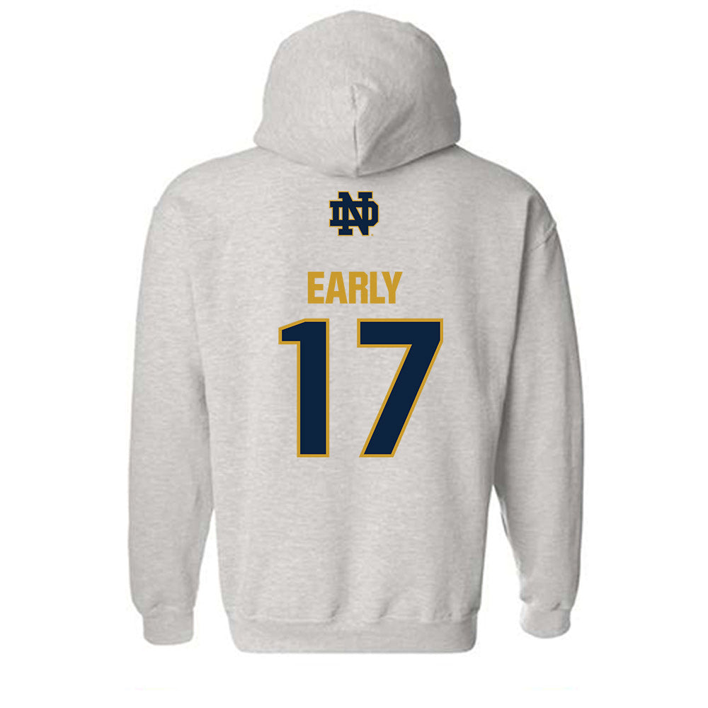 Notre Dame - NCAA Softball : Caitlyn Early - Classic Fashion Shersey Hooded Sweatshirt-1