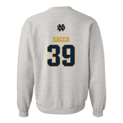 Notre Dame - NCAA Football : Anthony Sacca - Classic Fashion Shersey Crewneck Sweatshirt-1