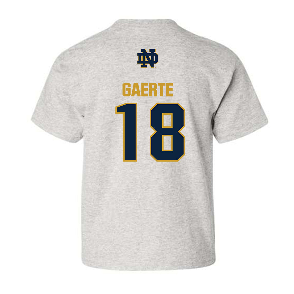 Notre Dame - NCAA Women's Volleyball : Morgan Gaerte - Classic Fashion Shersey Youth T-Shirt