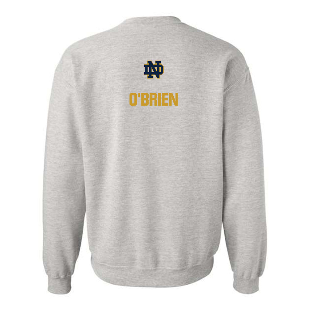 Notre Dame - NCAA Women's Track & Field : Jadin O'Brien - Classic Fashion Shersey Crewneck Sweatshirt-1